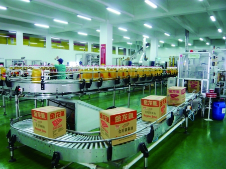 金龍魚食用油輸送線 金龍魚食用油輸送線