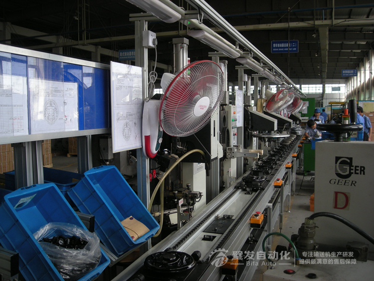 倍速鏈自動化生產線