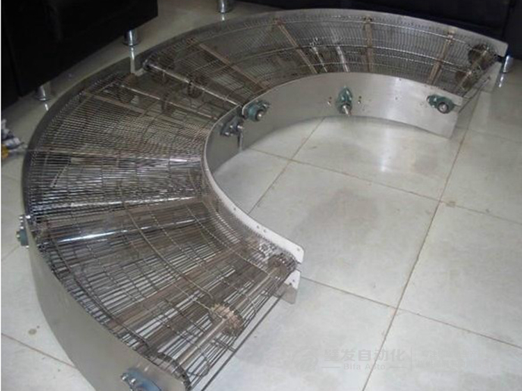 不銹鋼網(wǎng)帶轉彎機